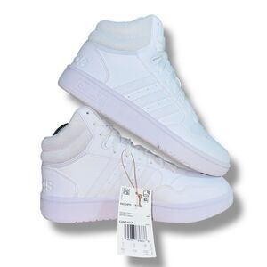 Adidas Women's Hoops 3.0 Mid Basketball Shoes‎